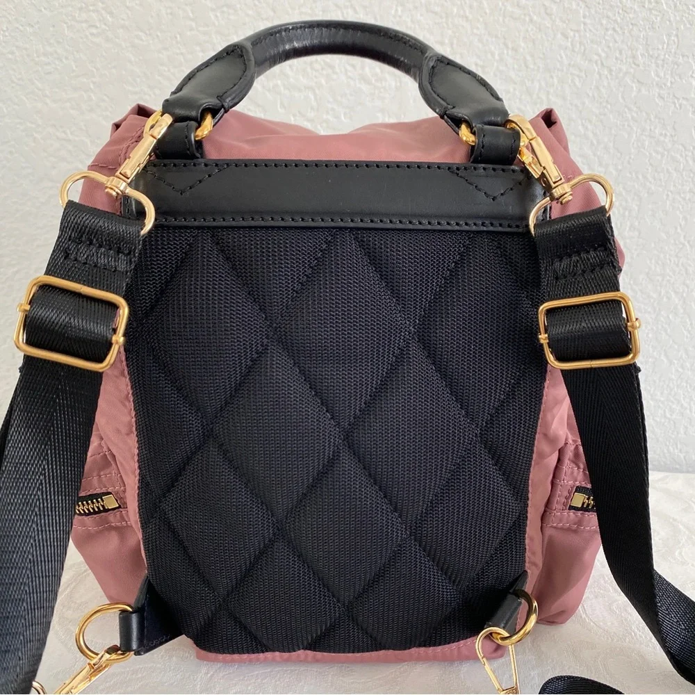 Burberry small Pink nylon Backpack